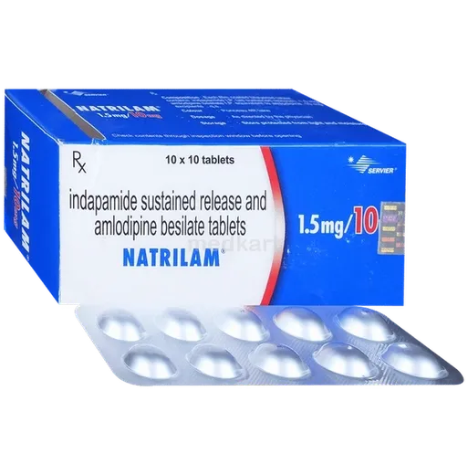 natrilam 10mg tablet 10's
